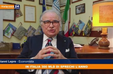 In Italia ogni anno 300 mld di sprechi