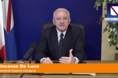 De Luca “Accordo per Sputnik in Campania, pronti a fornire dosi”