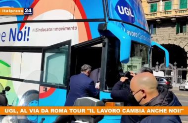 Lavoro, al via il tour dell’Ugl. Trenta tappe in venti giorni