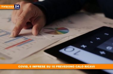 Covid, 6 imprese su 10 prevedono calo ricavi