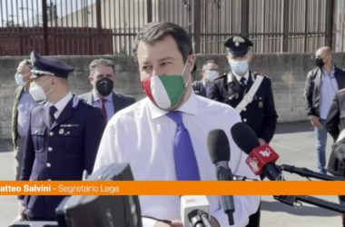 Migranti, Salvini: “Lamorgese non controlla chi entra e chi esce”