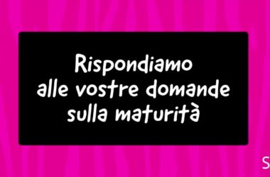 Domande e risposte sulla Maturità