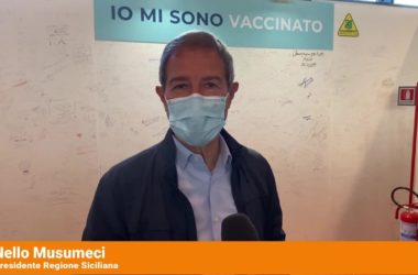 Covid, Musumeci “Mi sono vaccinato, fatelo anche voi”