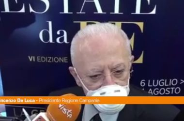 Vaccino, De Luca: “In Campania proseguiamo con Pfizer e Moderna”