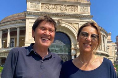 Gianni Morandi in vacanza a Palermo “Città fantastica”