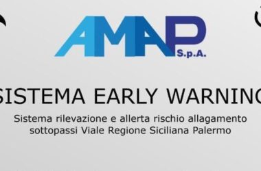 Maltempo, App Amap segnala allagamenti su Circonvallazione Palermo