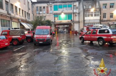 Pioggia battente sulla Sicilia orientale, isolata Augusta