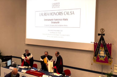 Università Cattolica, laurea honoris causa a Emmanuele F.M. Emanuele