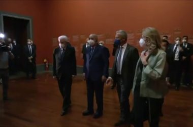 Mattarella e Tebboune visitano Museo Capodimonte