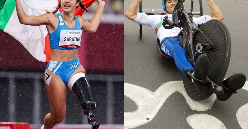 Mazzone e Sabatini portabandiera alle Paralimpiadi di Parigi
