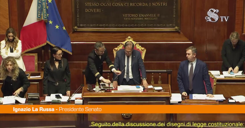 La Russa ricorda la strage di Capaci in Senato