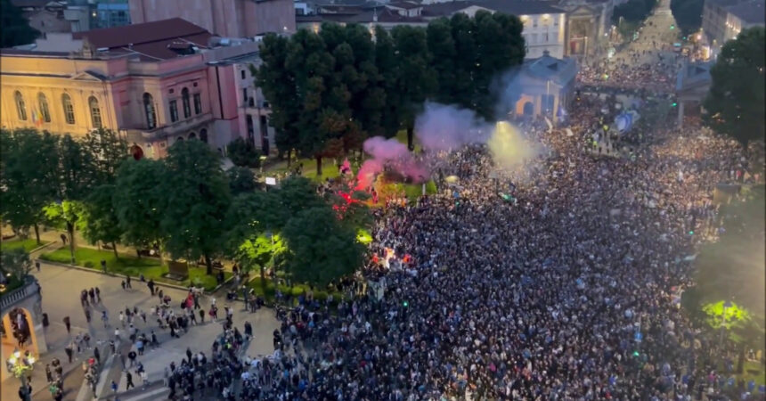 Festa grande a Bergamo per l’Europa League dell’Atalanta