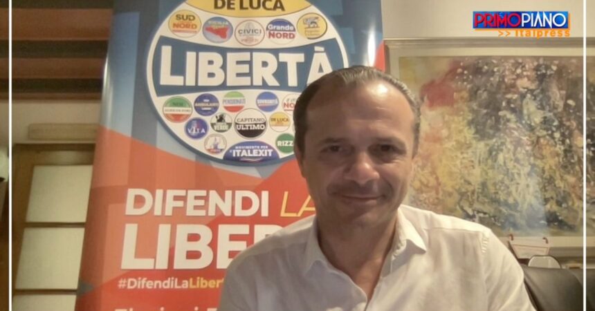 De Luca “Libertà unica lista non compromessa con il sistema”