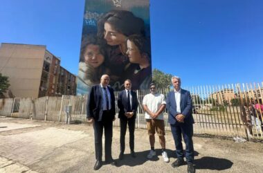 Svelato “Hope”, nuovo murale di Giulio Rosk allo Sperone a Palermo