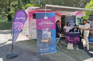 Open Fiber Tour, un camper nei borghi per promuovere la digitalizzazione