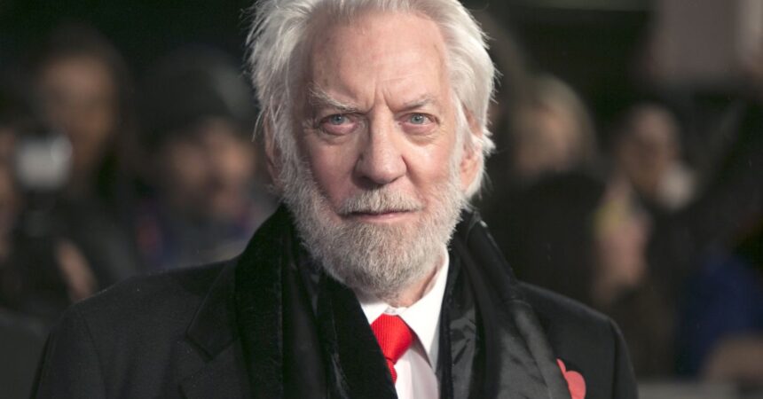 Morto l’attore Donald Sutherland