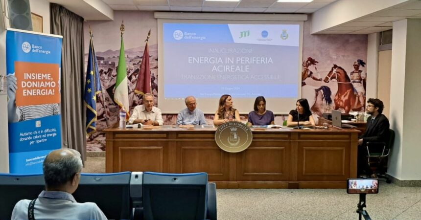 Ad Acireale Banco dell’Energia con JTI Italia, sostegno per 70 famiglie