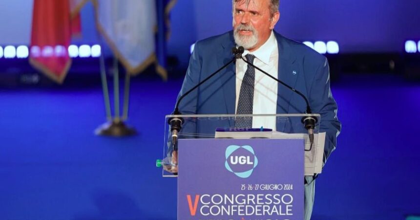 Ugl, Capone rieletto segretario generale “Grande onore”