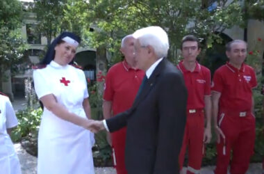 Mattarella visita il Museo Internazionale della Croce Rossa Italiana