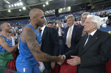 Altra serata magica per l’atletica sotto gli occhi di Mattarella