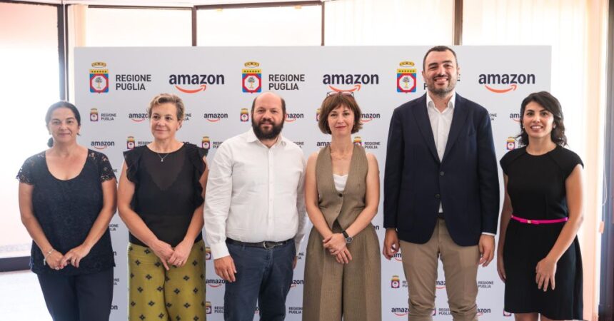 Amazon e Regione Puglia insieme per la digitalizzazione delle Pmi