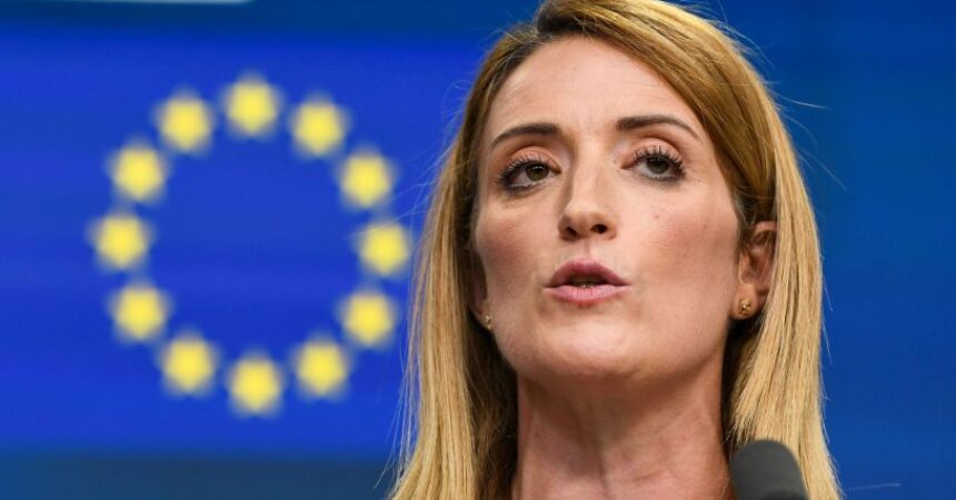 Metsola riconfermata alla guida dell’Europarlamento