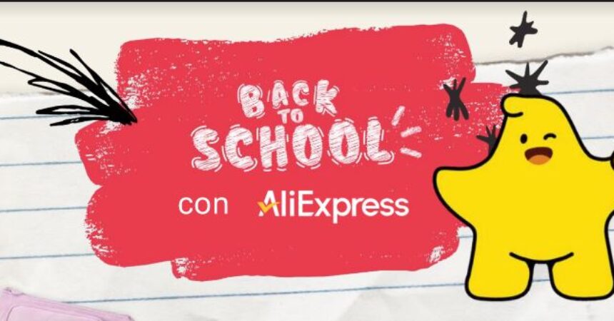 AliExpress, al via la campagna dedicata al back-to-school