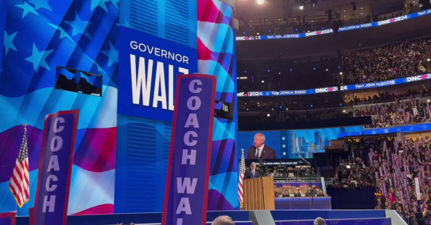 Usa, “Coach Walz” accetta la candidatura Dem a vice di Kamala Harris