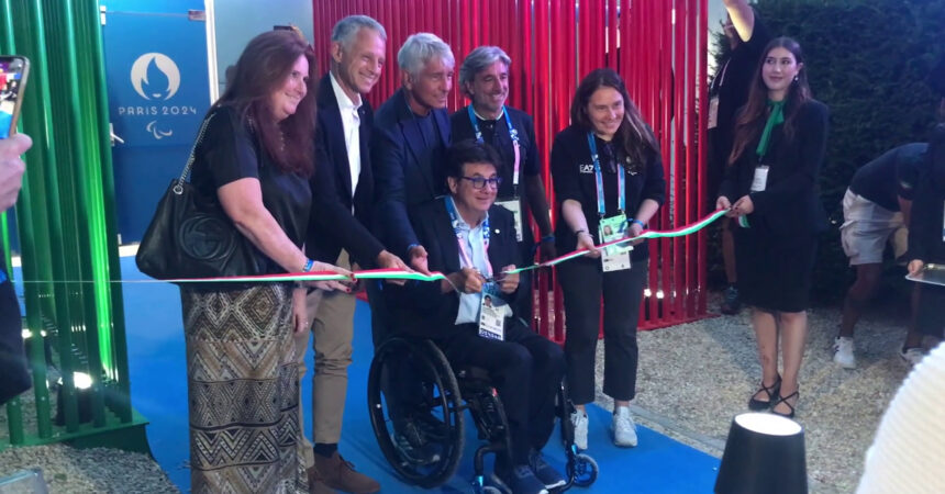 Paralimpiadi, inaugurata Casa Italia a Parigi