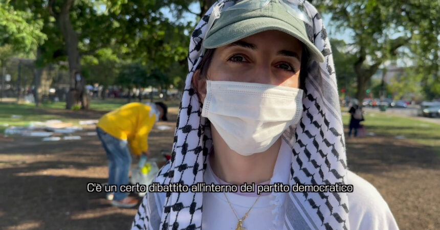 A Chicago protesta pro-Palestina, “Stanchi di questa politica”