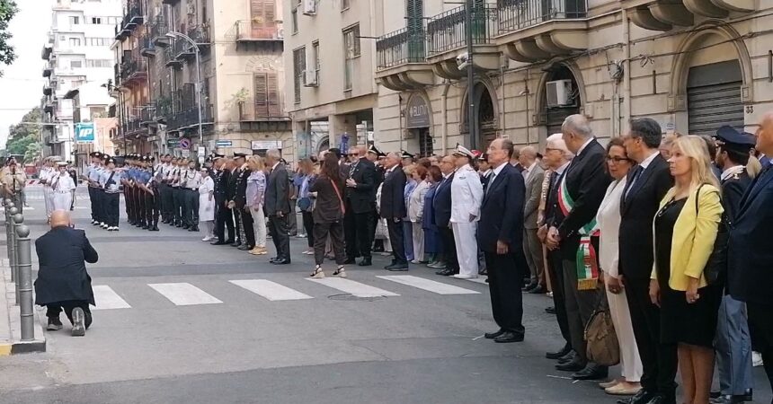 Palermo ricorda Dalla Chiesa a 42 anni dalla strage, presente Piantedosi