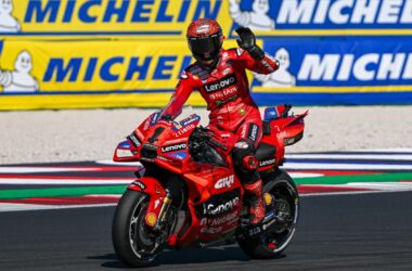 Bagnaia in pole a Misano e prima fila tutta italiana