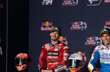 Bagnaia davanti a tutti nelle libere del venerdì a Misano