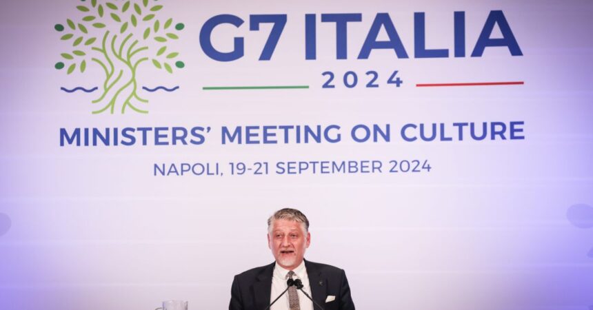 G7 Cultura, Giuli “Coalizione per ricostruire il patrimonio ucraino”