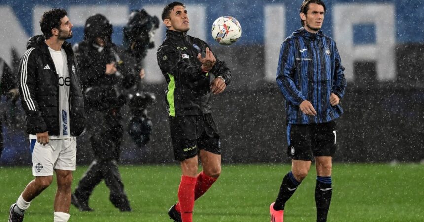 Atalanta-Como rinviata a martedì per impraticabilità campo