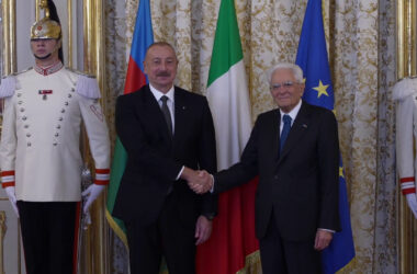 Mattarella riceve il presidente dell’Azerbaigian Aliyev