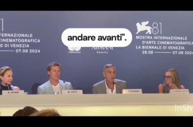 Clooney a Venezia con Pitt “Emozionato per il futuro, ringrazio Biden”