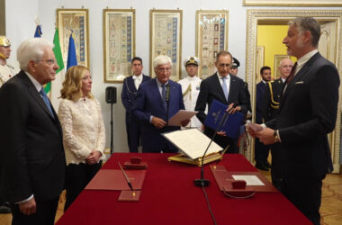 Il ministro della Cultura Giuli ha giurato al Quirinale