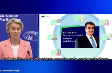 Ue, Von der Leyen “Esperienza Fitto aiuto per coesione e investimenti”