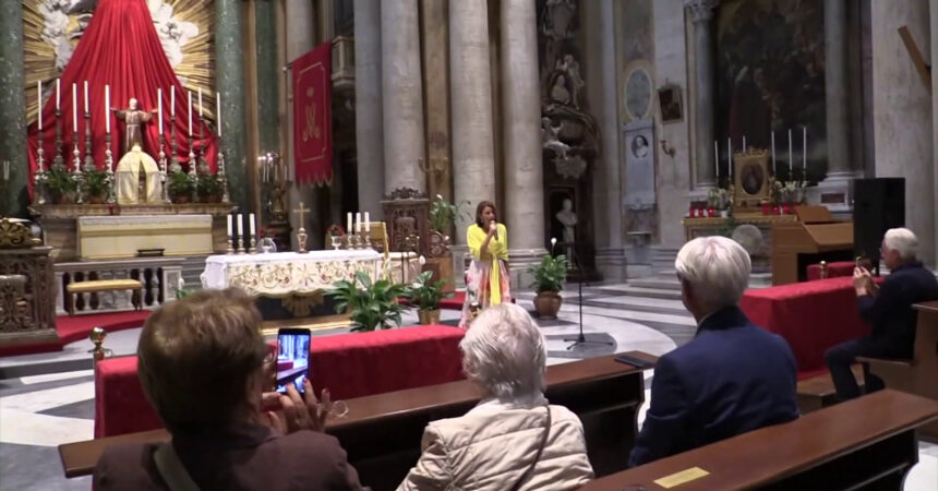 Roma, la soprano Manera a San Salvatore in Lauro per Festa di San Pio