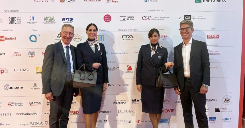 Festa del Cinema di Roma, ITA Airways sul red carpet