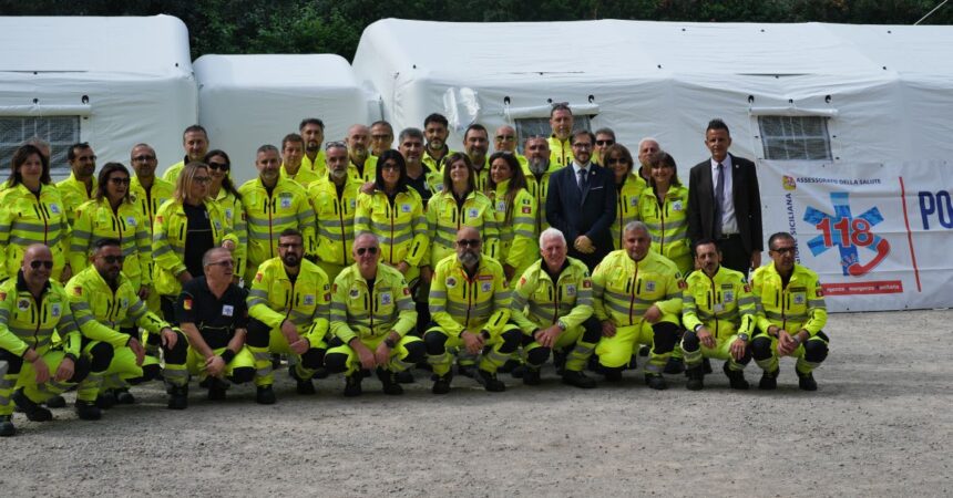 Maxi-emergenze in Sicilia, potenziato il modulo sanitario della Seus 118