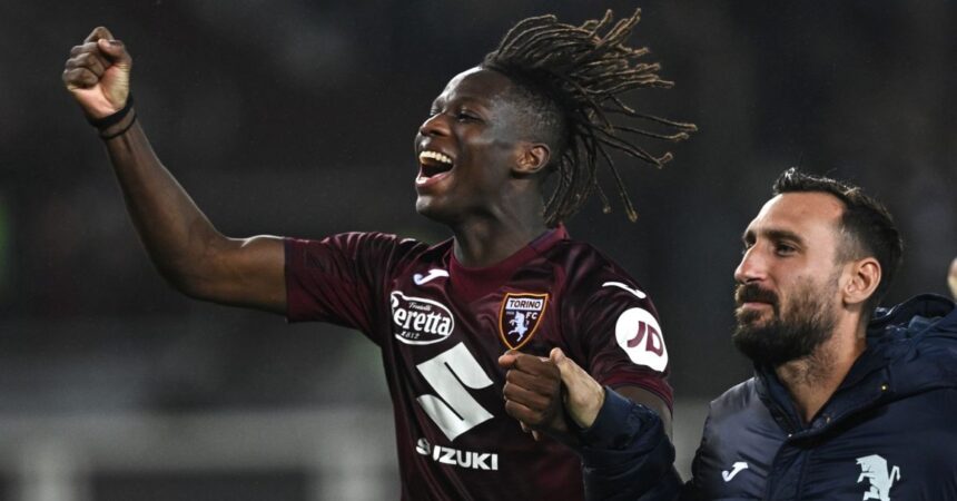 Njie: primo gol in Serie A e il Torino ritrova vittoria