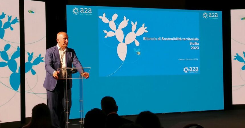 A2a, presentato a Palermo il Bilancio Territoriale di Sostenibilità 2023