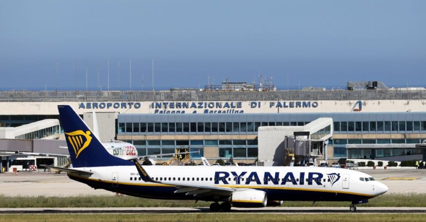 A ottobre nuovo record per l’Aeroporto di Palermo, +8,53% passeggeri