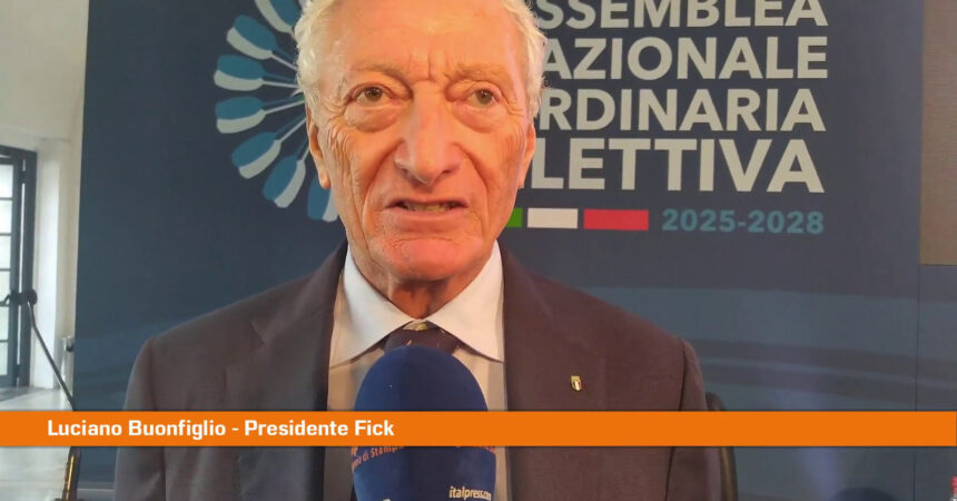 Buonfiglio rieletto presidente Fick “Avanti per fare sempre meglio”