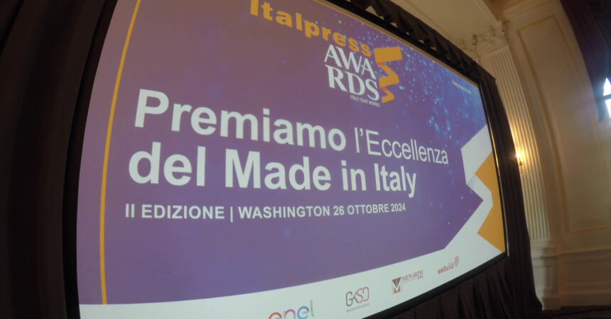 A Washington la cerimonia di consegna degli Italpress Awards