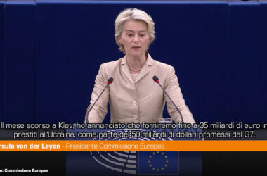 Von der Leyen “Al fianco dell’Ucraina per tutto il tempo necessario”