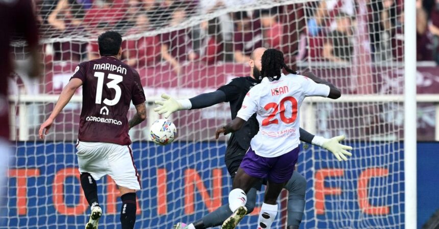 La Fiorentina vola con Kean e vince 1-0 a Torino