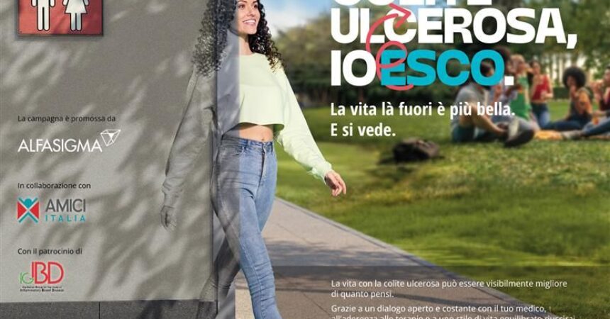 Colite Ulcerosa, al via campagna “Io Esco” di Alfasigma e Amici Italia